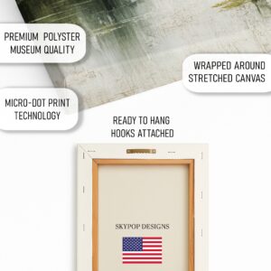 Tranquil River Landscape Art