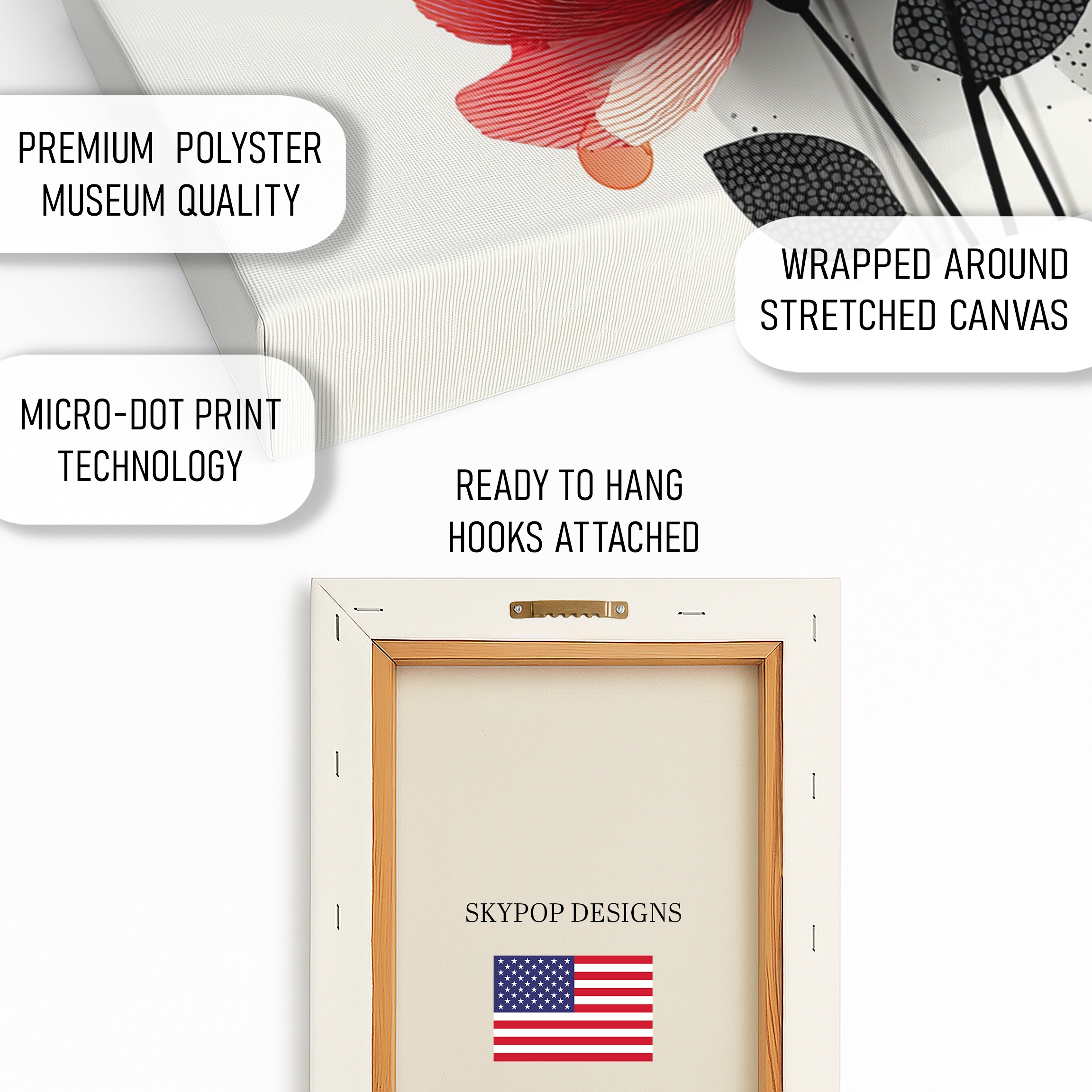 4.jpg Red Poppy Bloom Art