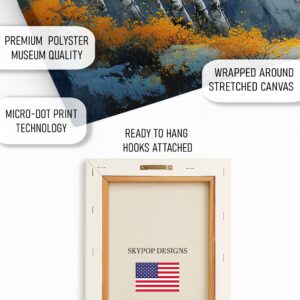 Autumn Birch Forest Art