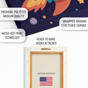 Space Adventure Rocket Art