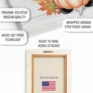 Autumn Gnome Pumpkin Patch Art