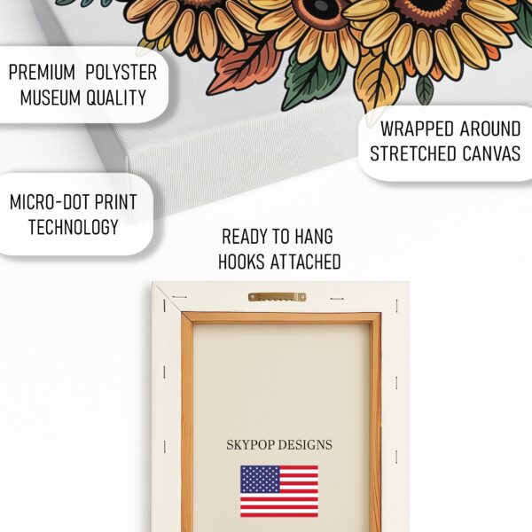 Sunflower Welcome Sign Art
