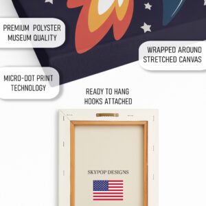 Dream Big Rocket Art