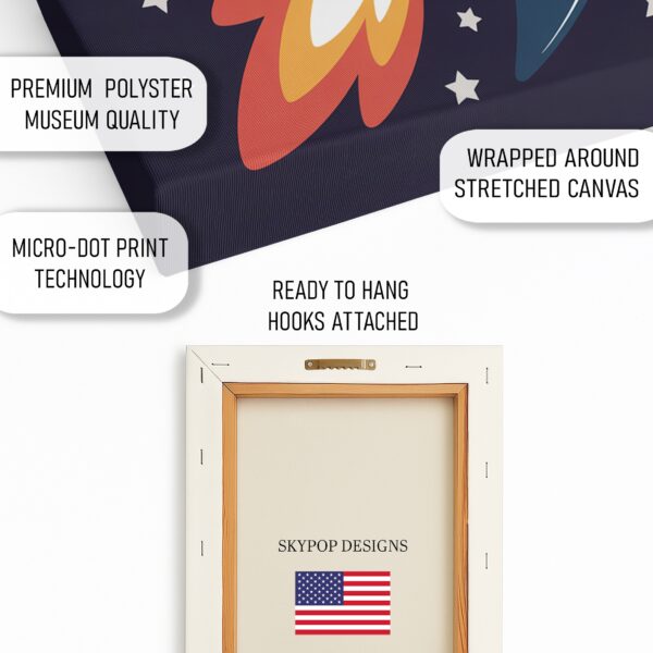 Dream Big Rocket Art