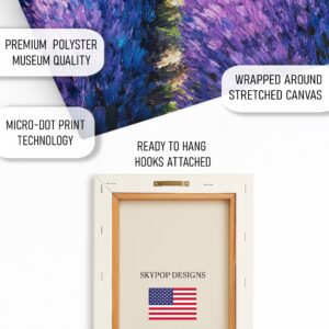 Lavender Field Art