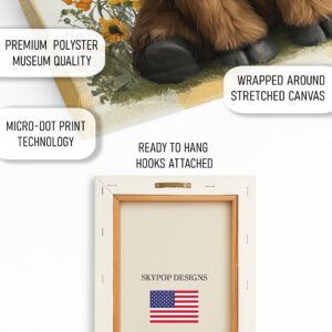 Highland Cow Art