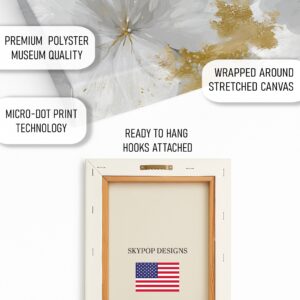 Elegant White Blossoms Art