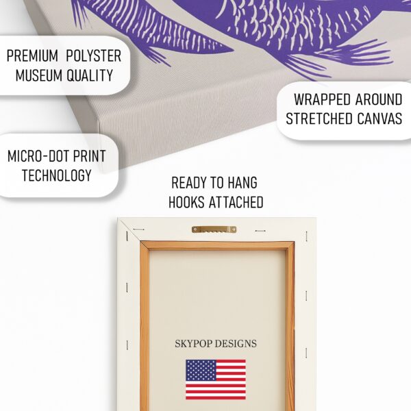 Purple Fish Art