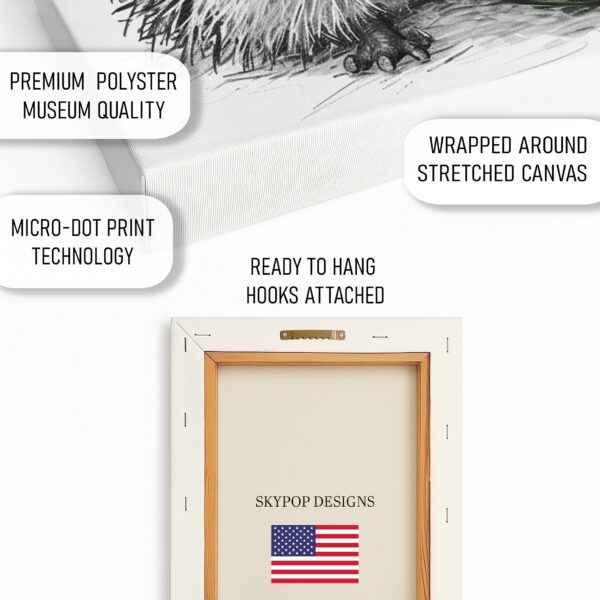 Hedgehog Wall Art