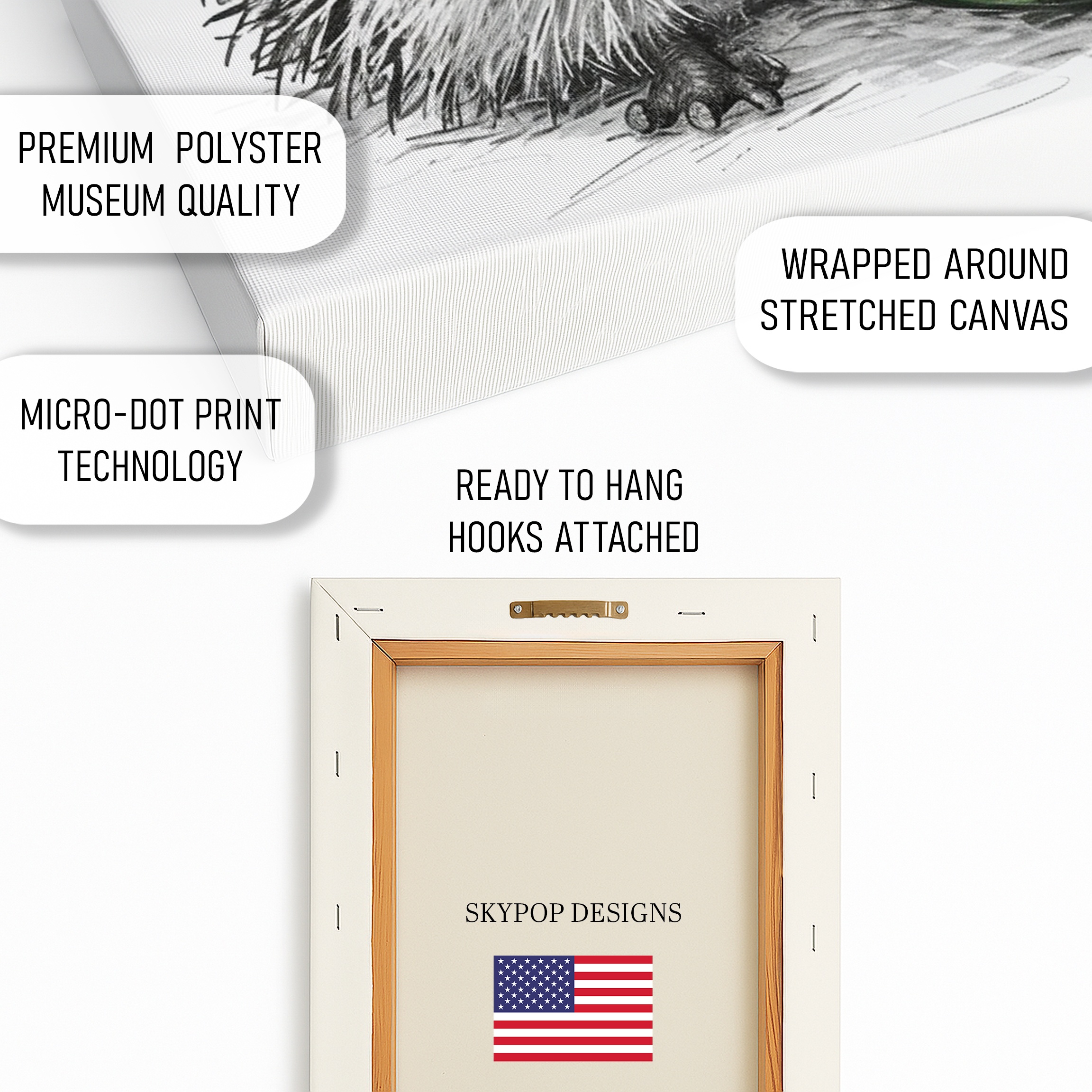 4.jpg Hedgehog Wall Art