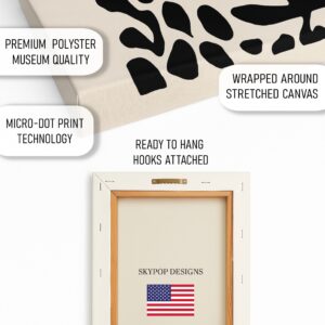 Modern Leaf Silhouette Art