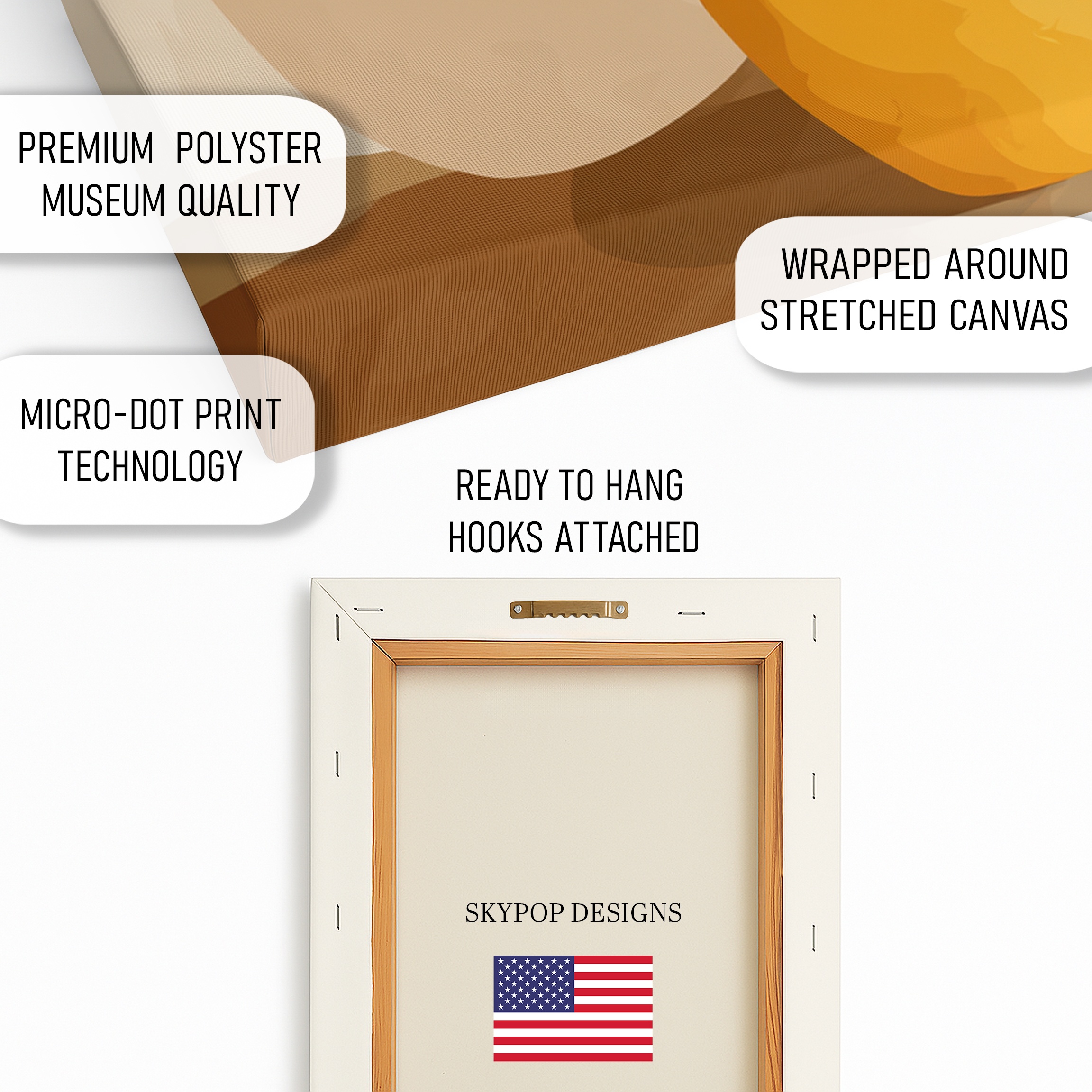 4.jpg Golden Blossoms Vase Art