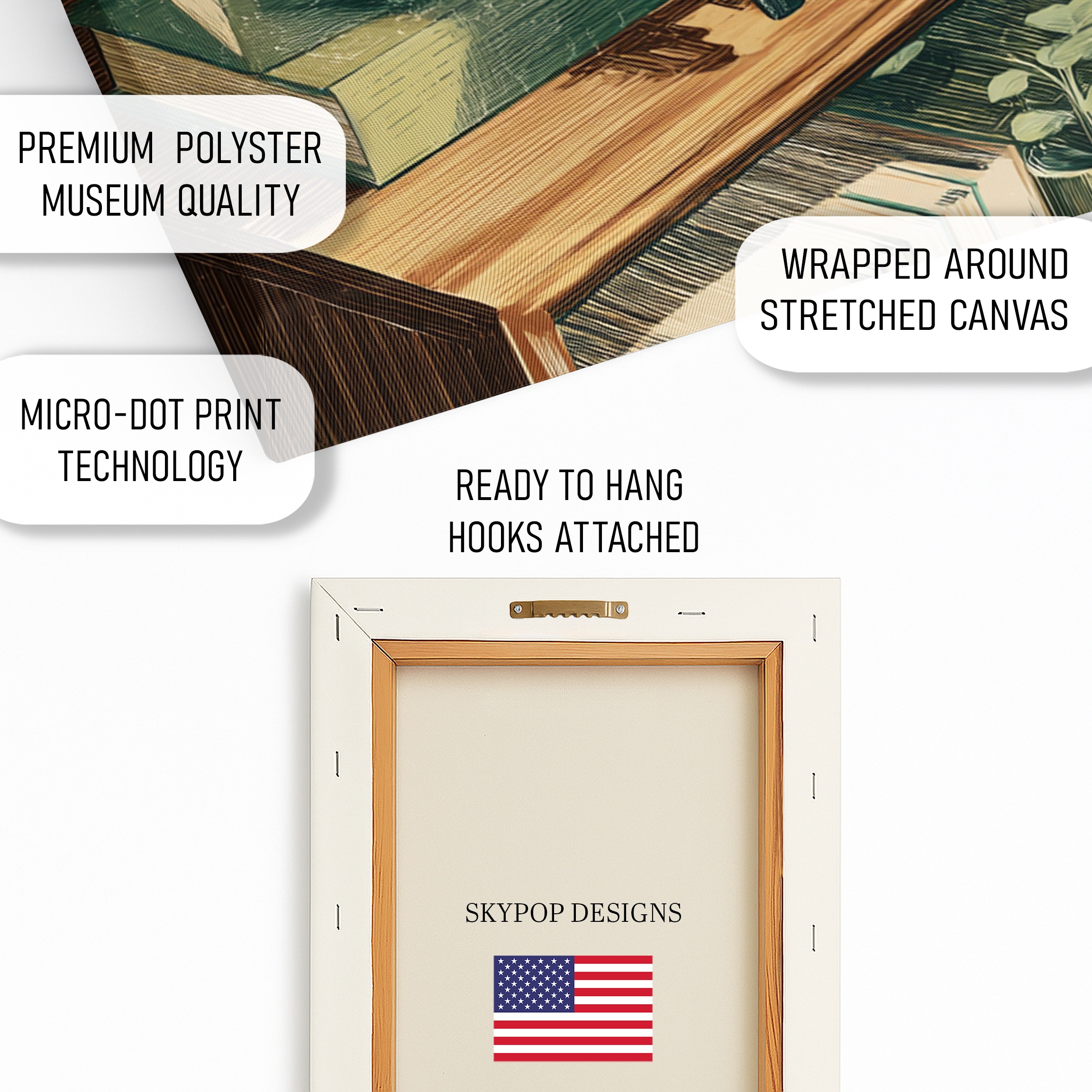 4.jpg Retro Vinyl Record Player Art