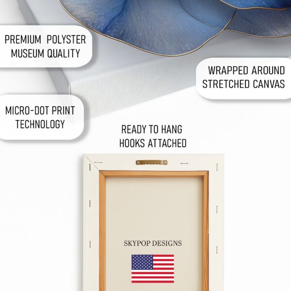 Blue Peony Art