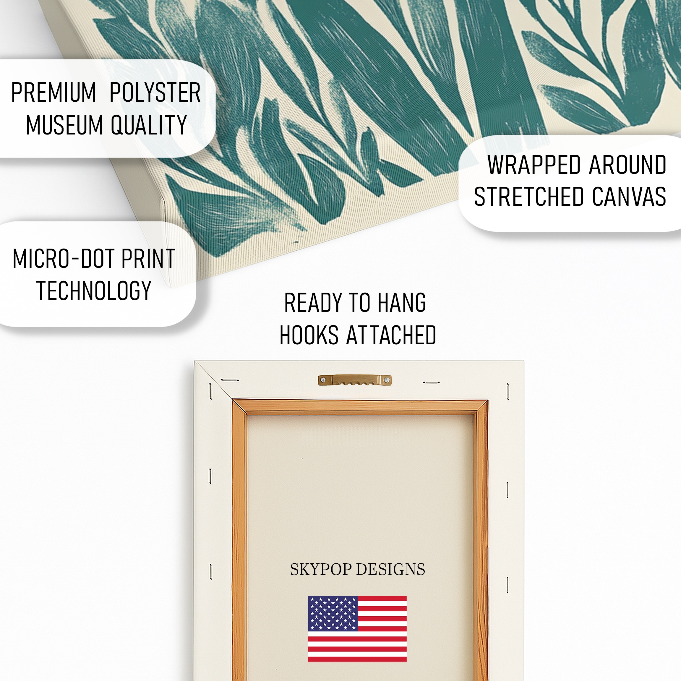 4.jpg Teal Tulip Art