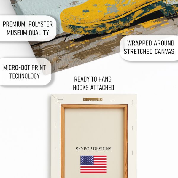 Yellow Rainboot Flower Art