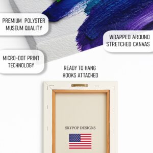 Rainbow Brushstrokes Art