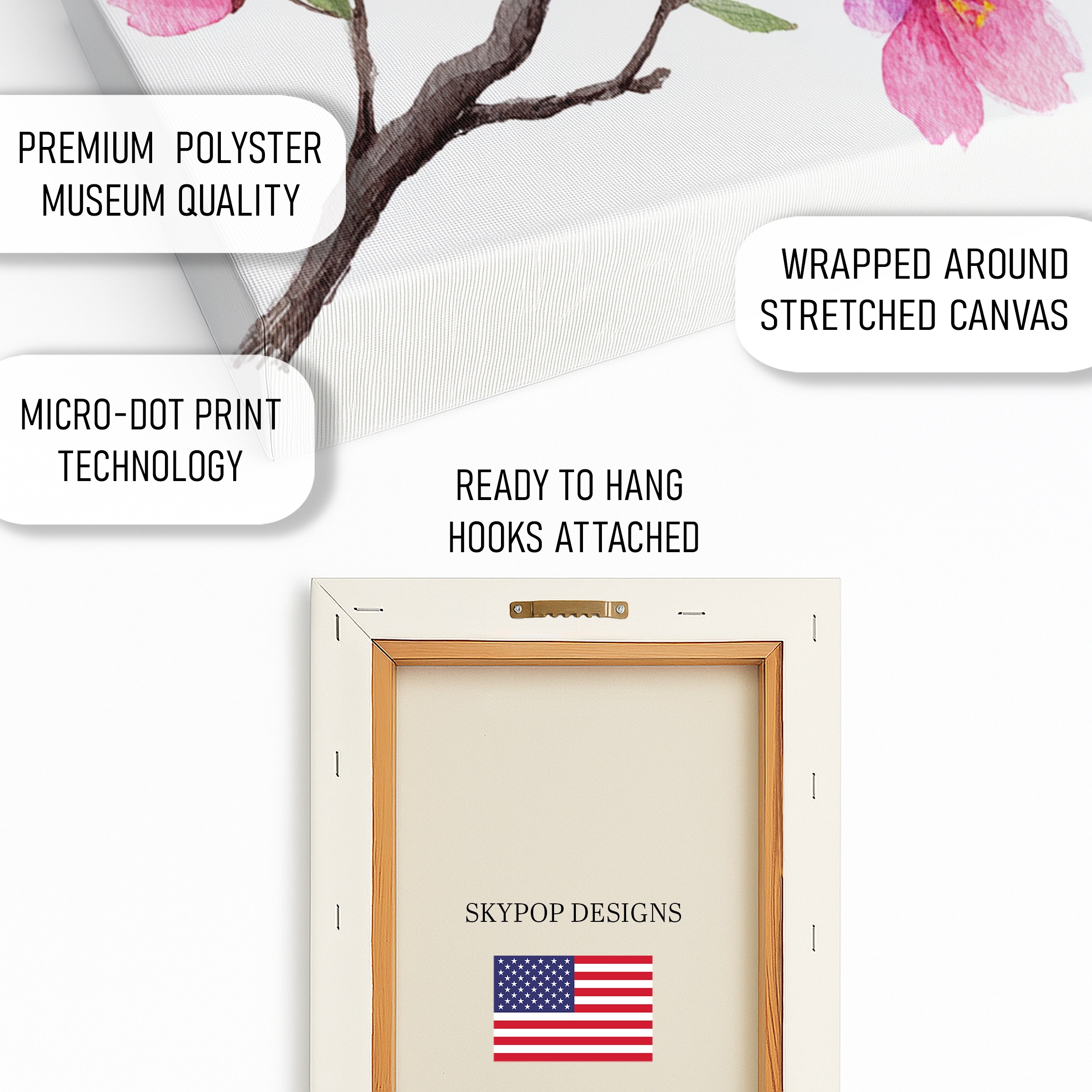 4.jpg Cherry Blossom Branch Art