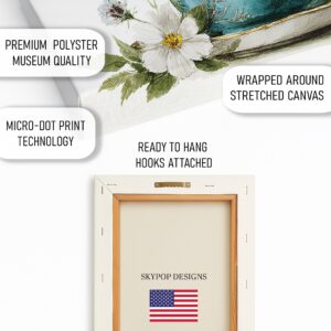 Floral Teacup Stack Art