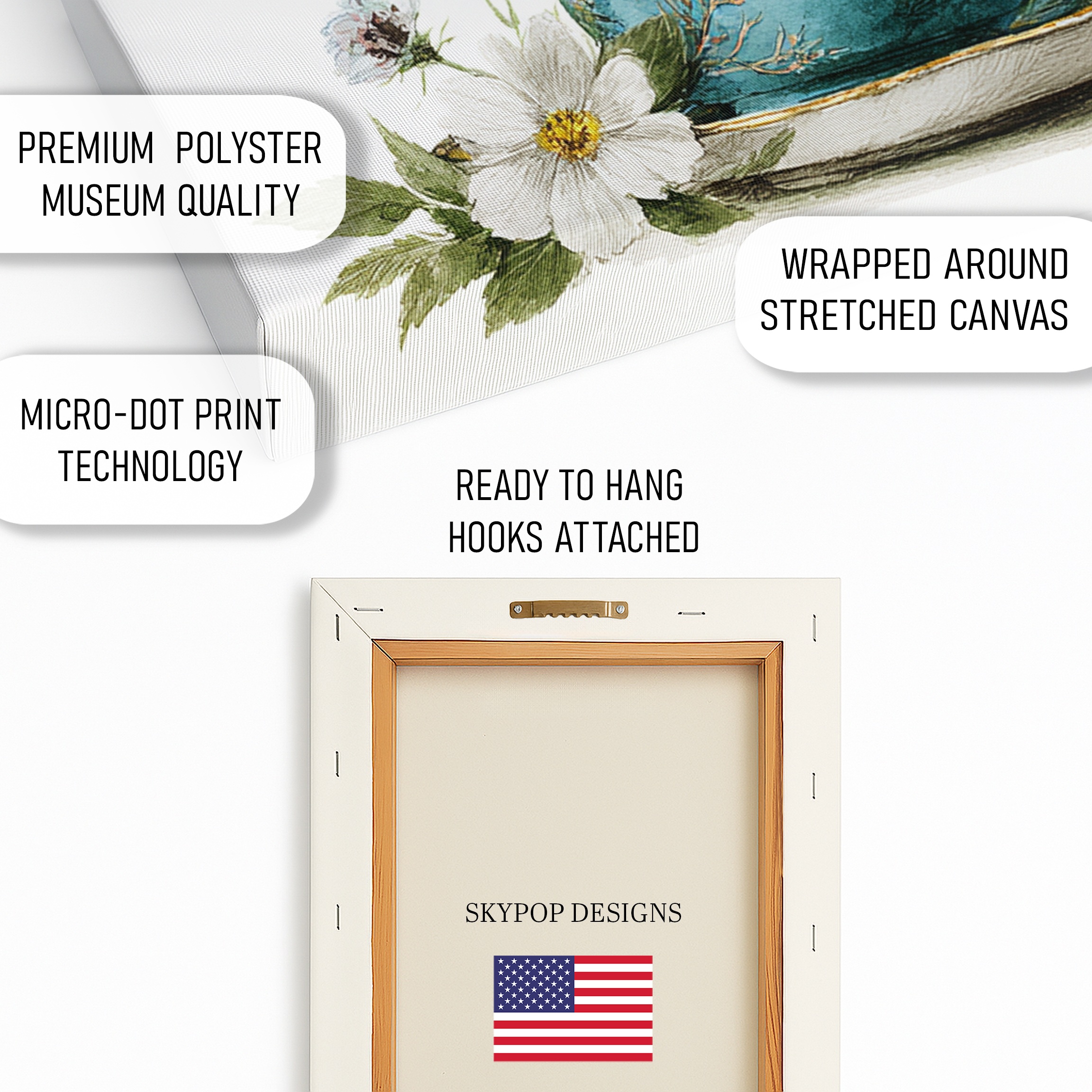 4.jpg Floral Teacup Stack Art