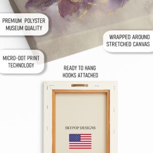 Luxurious Purple Bloom Art