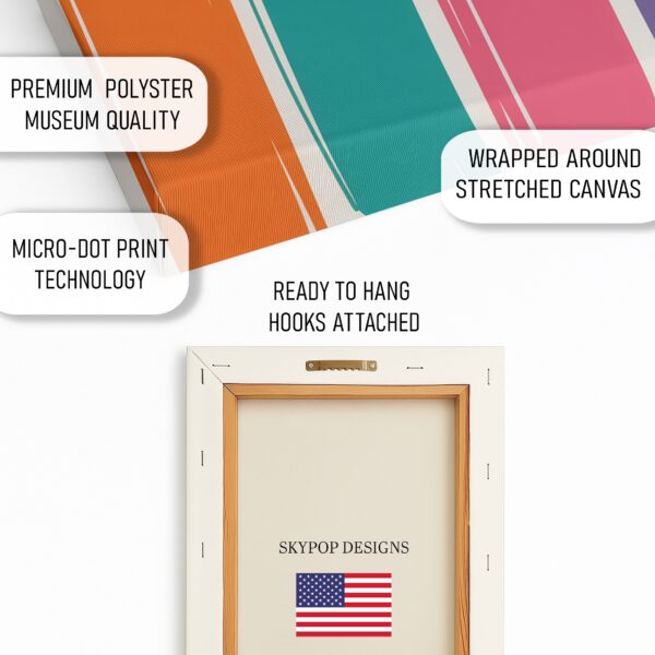 Vibrant Stripes Art