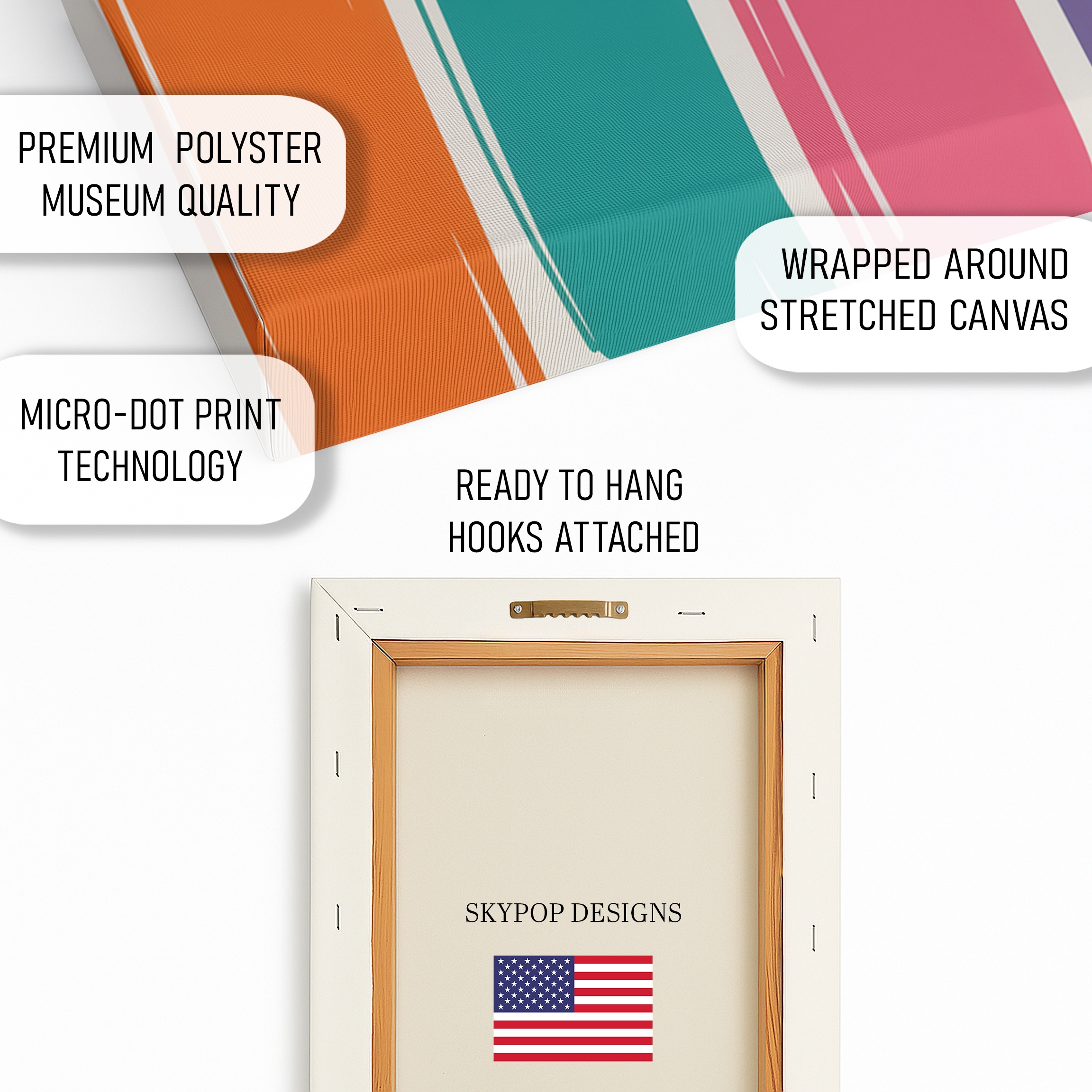 4.jpg Vibrant Stripes Art