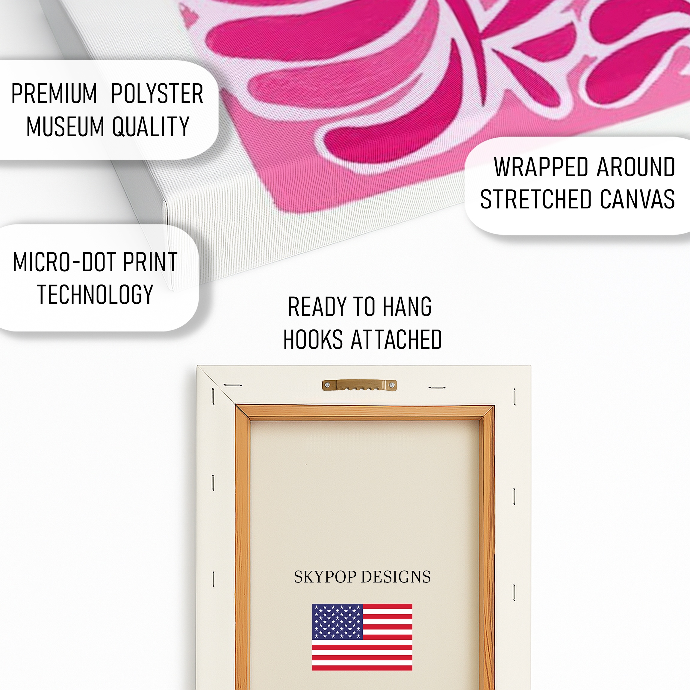 4.jpg Pink Leaf Abstract Art