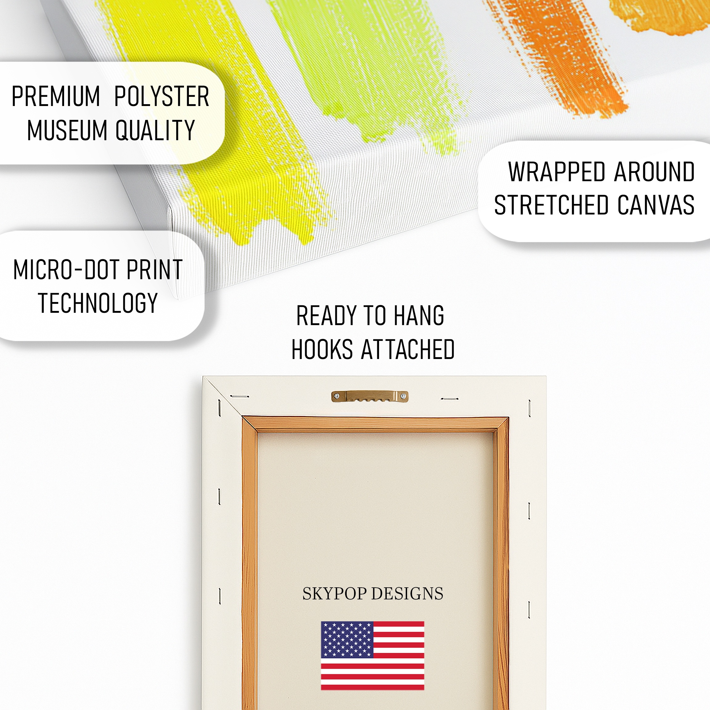 4.jpg Citrus Stripes Art