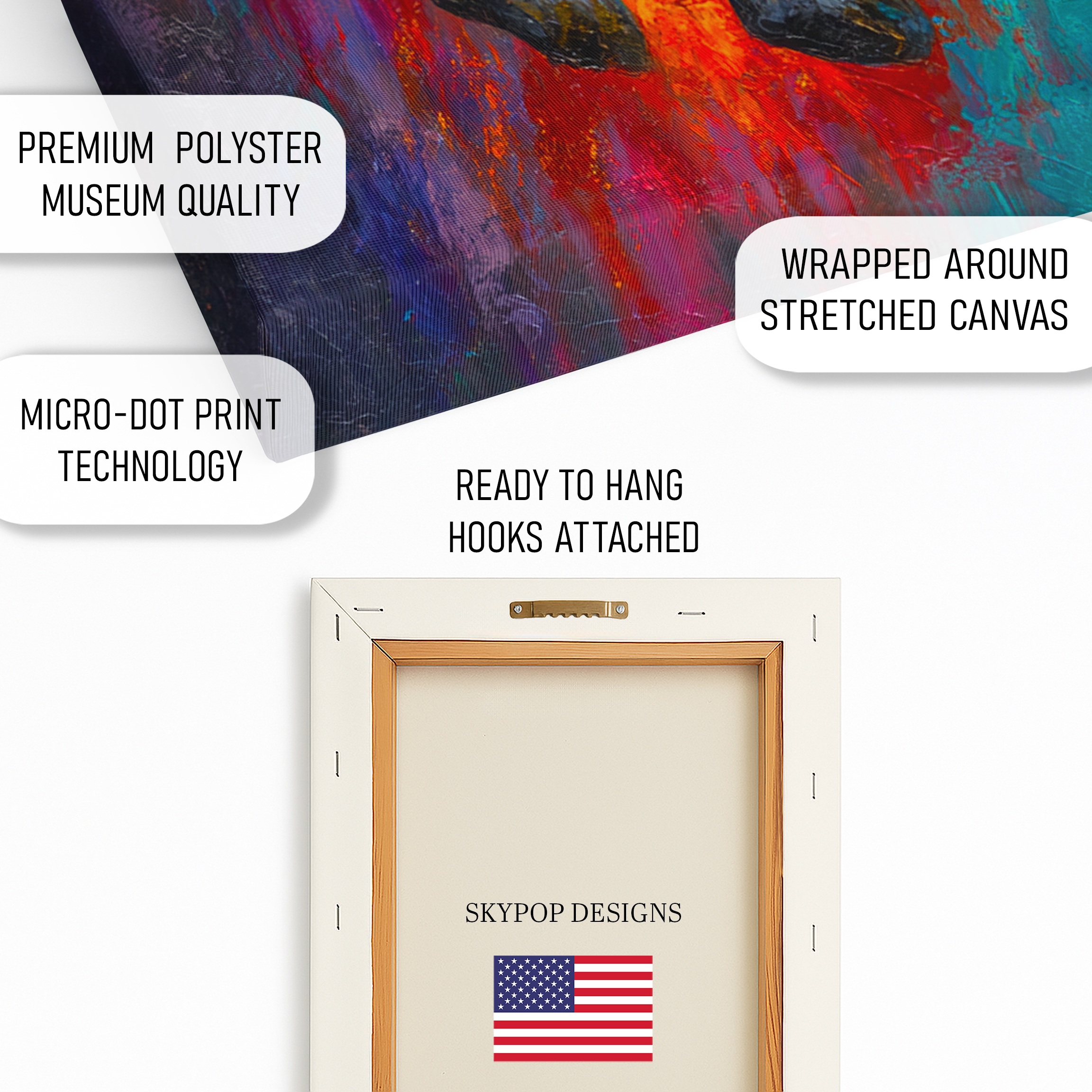 4.jpg Colorful Horse Art