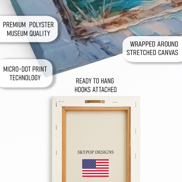 Coastal Window View Art