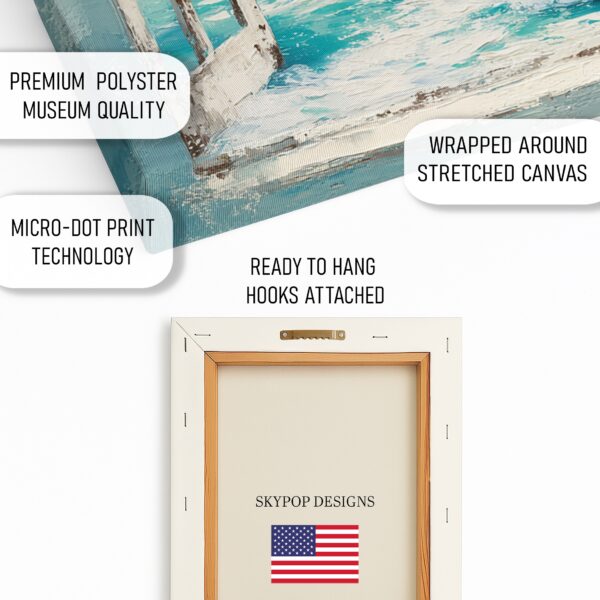 Ocean Window View Art