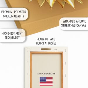 Golden Sunflower Art