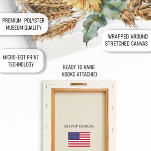 Sunflower Wagon Art