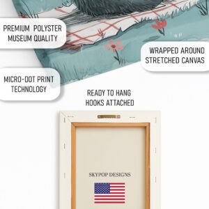 Bear Reading Book Art