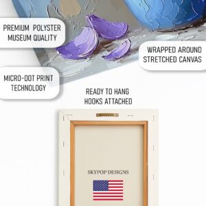 Purple Crocus Vase Art