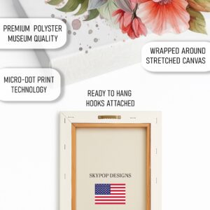 Flamingo Flower Paradise Art