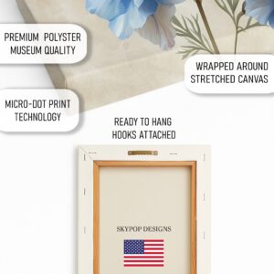 Delphinium Blooms Art