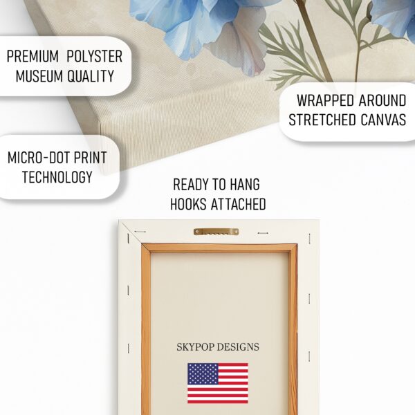 Delphinium Blooms Art