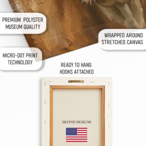 Highland Cow Portrait Art