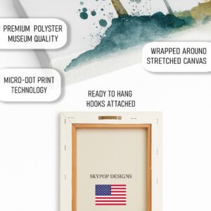 Watercolor Trees Art