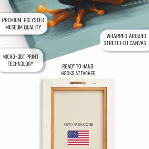 Frog Reading Art