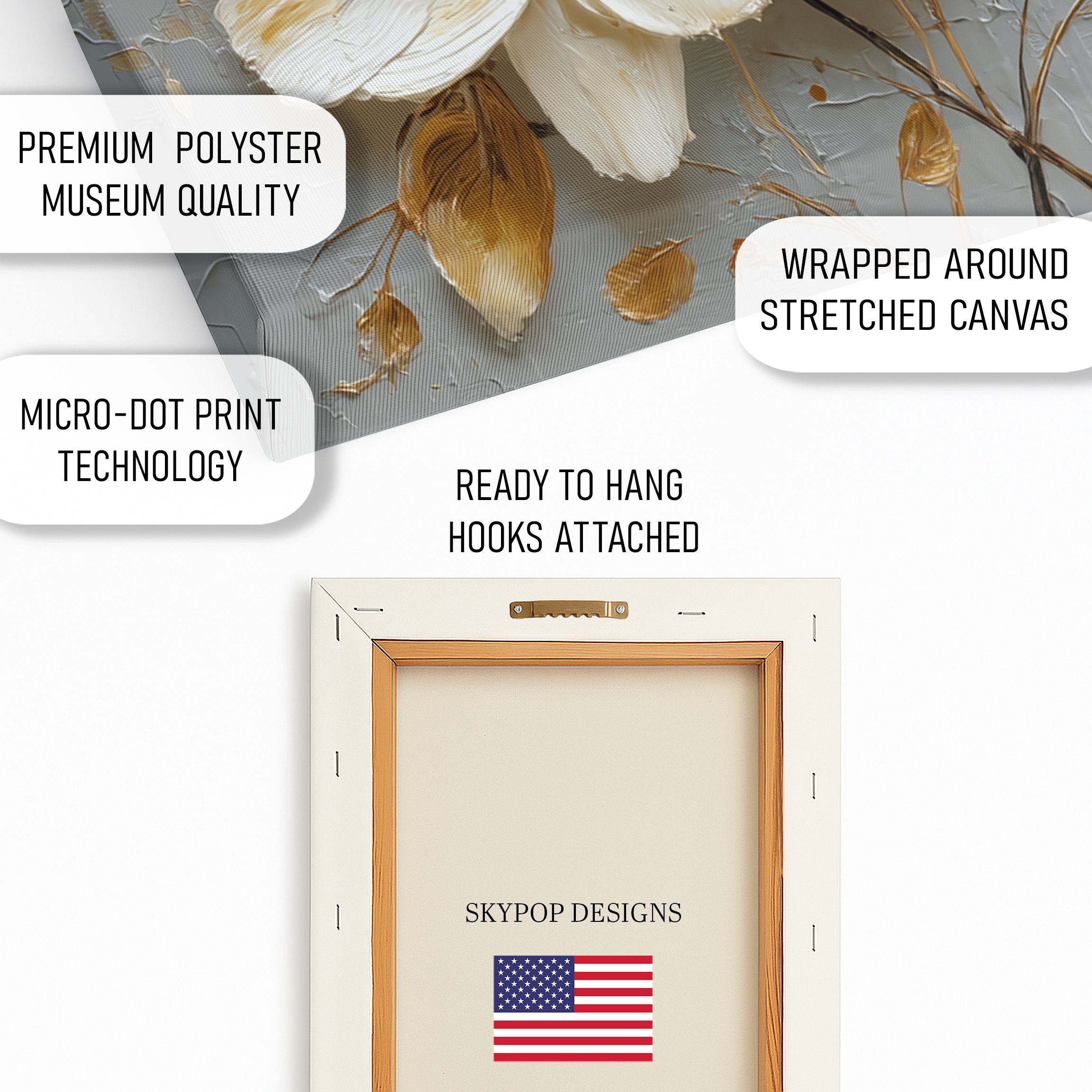 4.jpg Gold Floral Art