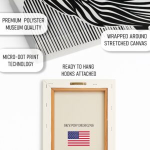 Flamingo Stripes Art