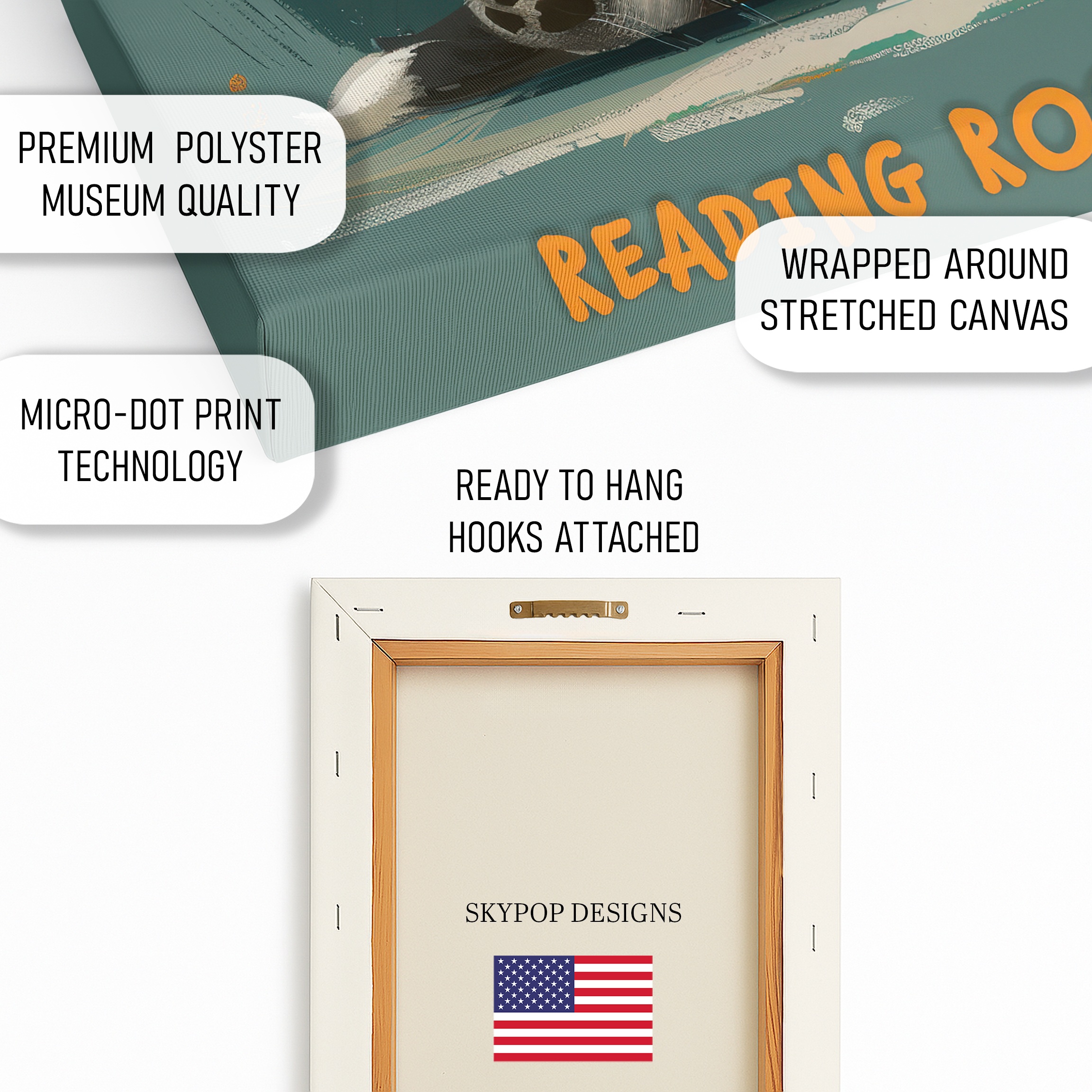 4.jpg Puppy Reading Book Art