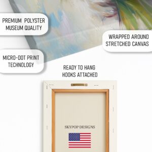 Kitten Yellow Tulips Art