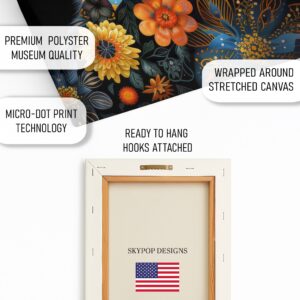 Floral Cat Art