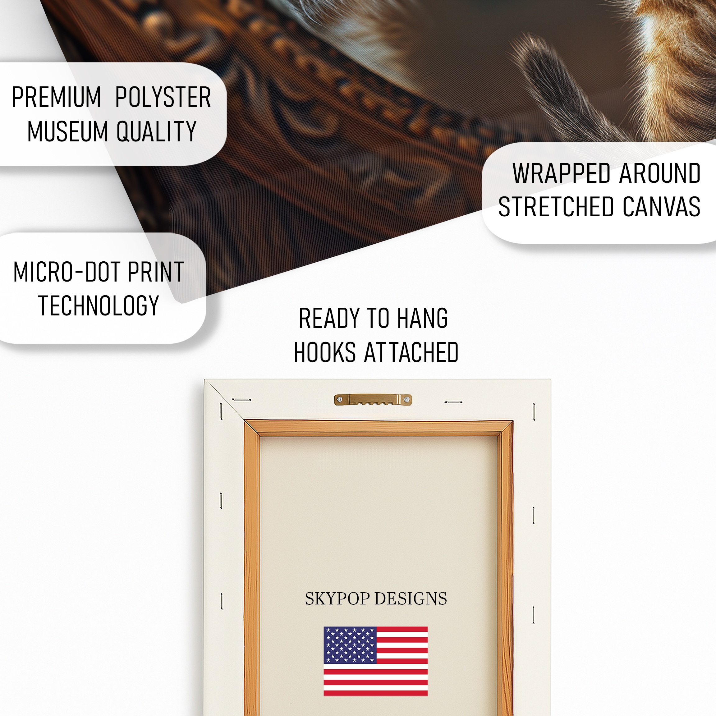 4.jpg Kitten Lion Mirror Art