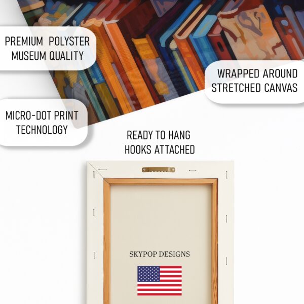 Cat Library Art