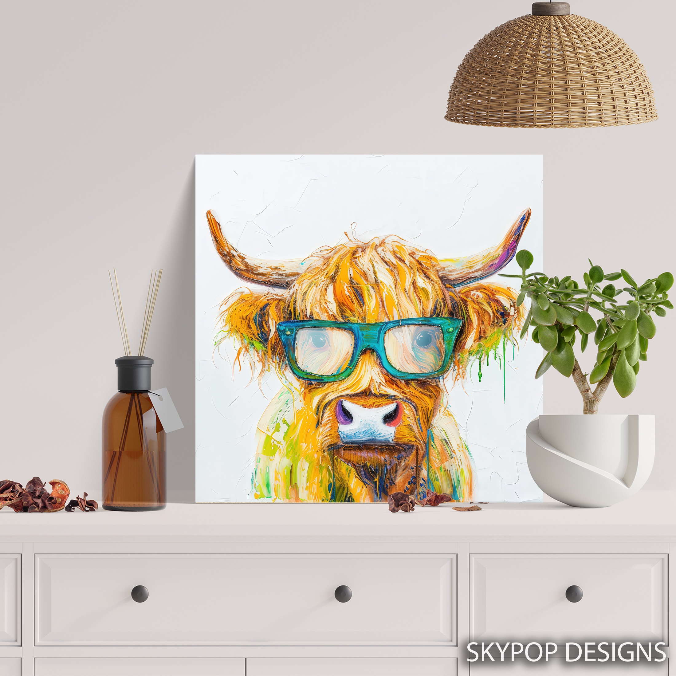 5.jpg Highland Cow Art